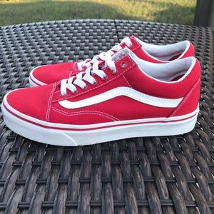 Old Skool “Racing Red” Vans